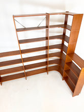 Afbeelding in Gallery-weergave laden, Grote Modulaire Teak Boekenkast