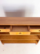 Afbeelding in Gallery-weergave laden, Lage Art Deco Boekenkast met lades