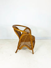 Afbeelding in Gallery-weergave laden, Vintage Rieten Stoel