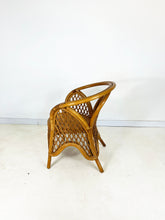 Afbeelding in Gallery-weergave laden, Vintage Rieten Stoel
