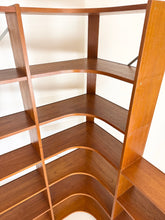 Afbeelding in Gallery-weergave laden, Grote Modulaire Teak Boekenkast