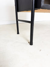 Afbeelding in Gallery-weergave laden, Vintage Wandkast, Mahonie en Skai