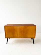 Load image into Gallery viewer, Vintage Teak Schuifdeurkast
