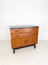 Load image into Gallery viewer, Vintage Teak Commode