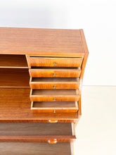 Afbeelding in Gallery-weergave laden, Vintage Scandinavische Secretaire