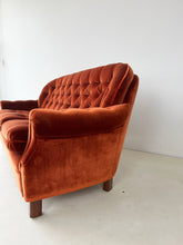 Afbeelding in Gallery-weergave laden, Roestoranje Fluwelen Bank