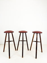 Afbeelding in Gallery-weergave laden, Deense Barkrukken (set van 3)