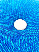 Afbeelding in Gallery-weergave laden, Blauw Gestoffeerd Krukje
