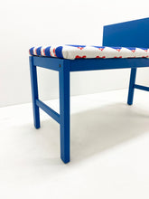 Afbeelding in Gallery-weergave laden, Blauw Halkastje / Bankje uit Zweden