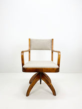 Afbeelding in Gallery-weergave laden, Vintage Bureaustoel / Fauteuil
