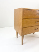Afbeelding in Gallery-weergave laden, Eiken Vintage Ladekast