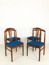 Afbeelding in Gallery-weergave laden, Vintage Eetkamerstoelen (set van 4)
