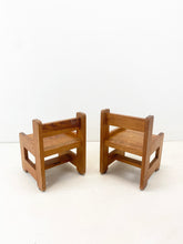 Afbeelding in Gallery-weergave laden, Vintage Kinderstoelen (set van 2)
