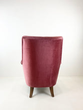 Afbeelding in Gallery-weergave laden, Roze Fluwelen Fauteuil model 'Emma'
