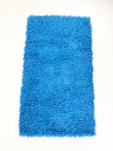 Afbeelding in Gallery-weergave laden, Blauw Vintage Vloerkleed
