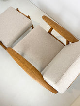 Afbeelding in Gallery-weergave laden, Hans Wegner GE-240 Leunstoel &amp; Ottoman
