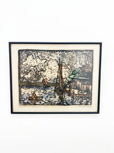 Afbeelding in Gallery-weergave laden, Kleuren Lithografie uit 1932
