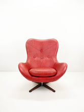 Afbeelding in Gallery-weergave laden, Rode Skai Fauteuil
