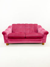 Afbeelding in Gallery-weergave laden, Royaal Roze Mohair Velours Bank
