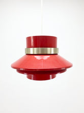 Afbeelding in Gallery-weergave laden, Rode Metalen Hanglamp
